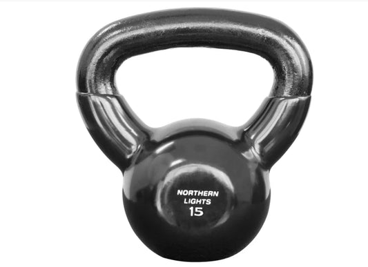 Round Vinyl Coated Kettlebells – Durable & Floor-Friendly